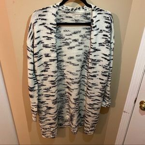 LOFT Zebra Soft Cardigan
